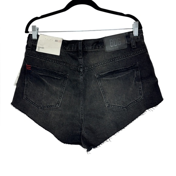 BDG Denim Cheeky Shorts Black - Picture 3 of 11